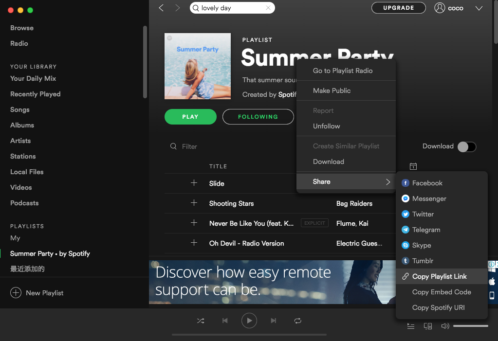 Can you download spotify songs to a usb